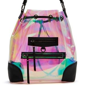 Nasty Gal Iridescent Tote Bag